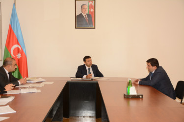 Rayon İcra Hakimiyyətinin başçısı Orxan Mürsəlov növbəti vətəndaş qəbulu keçirib