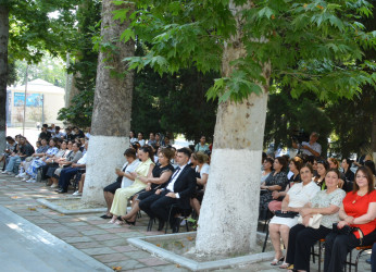 Göyçayda  “15 İyun – Milli Qurtuluş Günü” münasibətilə konsert keçirilib