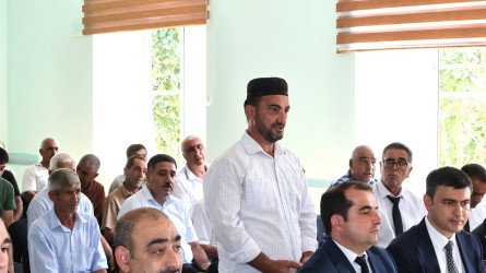 Göyçay Rayon İcra Hakimiyyətinin başçısı Orxan Mürsəlov Qaraman kəndində səyyar qəbul keçirib.