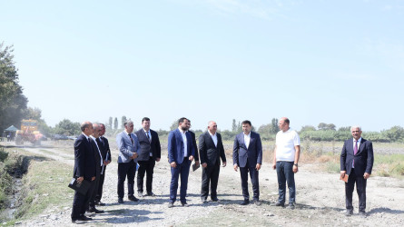 Rayonda fəaliyyət göstərən sənaye müəssisələrinə və aqrar təsərrüfat subyektlərinə baxış keçirilib