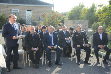 Göyçay rayonunun Veysəlli kəndində sakinlərlə növbəti səyyar qəbul keçirilib
