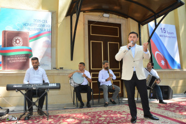 Göyçayda  “15 İyun – Milli Qurtuluş Günü” münasibətilə konsert keçirilib