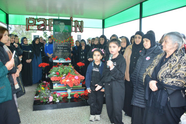 Vətən müharibəsi şəhidlərinin beşinci ildönümü məzarları önündə qeyd olundu