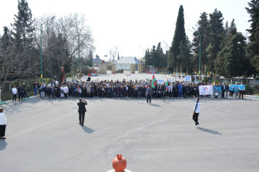 Göyçayda “5 Mart – Bədən tərbiyəsi və idman günü” qeyd olundu