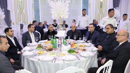 Rayon İcra Hakimiyyəti tərəfindən müqəddəs Ramazan ayı münasibətilə iftar süfrəsi təşkil olunub