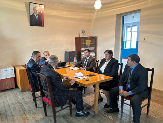 Milli Məclisin deputatı və bələdiyyə sədri Aşağı Qaraməryəm kəndində sakinlərlə görüş keçirib