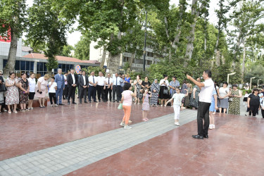 Göyçayda 15 iyun – Milli Qurtuluş Günü münasibətilə konsert proqramı təşkil edilib