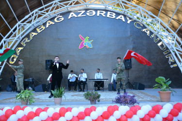 Göyçay şəhər mərkəzində 8 Noyabr - Zəfər Günü ilə əlaqədar konsert təşkil olunub