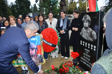 Göyçayda 44 günlük Vətən müharibəsində şəhid olanların dördüncü ildönümü qeyd edilib