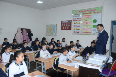 Rayon İcra Hakimiyyətinin başçısı Orxan Mürsəlov İnçə kənd tam orta məktəbində müəllim və şagirdlərlə görüşüb, tədrisin təşkili ilə maraqlanıb.