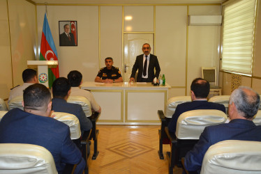 Göyçayda yanğın təhlükəsizliyi mövzusunda maarifləndirici tədbir keçirildi