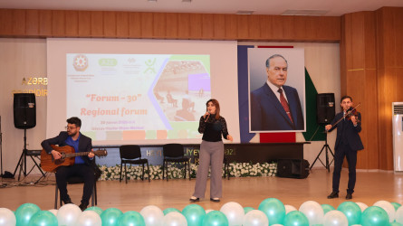 Göyçay Rayon Heydər Əliyev Mərkəzində “2 fevral – Azərbaycan Gəncləri Günü” münasibətilə “Forum-30” adlı regional tədbir keçirilib