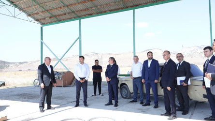 Rayonda fəaliyyət göstərən sənaye müəssisələrinə və aqrar təsərrüfat subyektlərinə baxış keçirilib