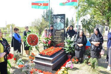 Vətən müharibəsi şəhidi Mayılov Rüfət Bəhram oğlunun dördüncü ildönümü qeyd edilib